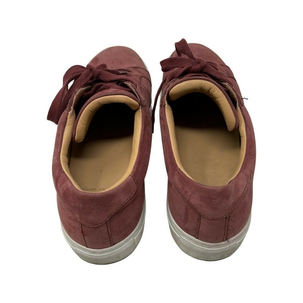 GREATS The Royale Sneakers EUR Size 40 Tibetan Red Suede Lace Up Italian Made - Picture 7 of 10